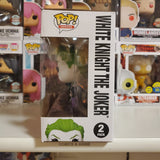 WHITE KNIGHT BATMAN & WHITE KNIGHT THE JOKER DC FUNKO POP 2 PACK