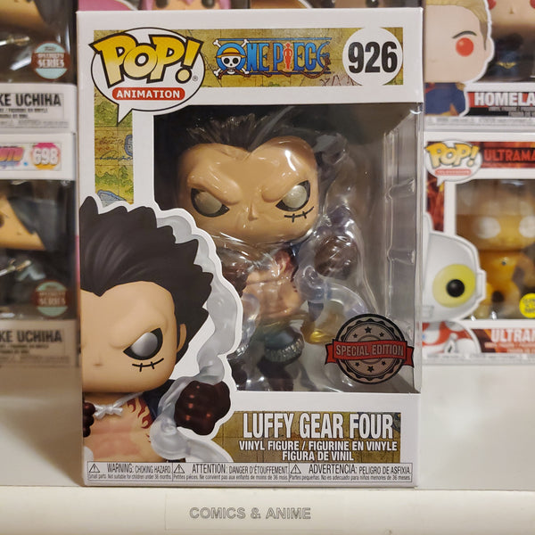 luffy gear 4 pop LUFFY GEAR FOUR ONEPIECE ANIMATION FUNKO SPECIAL EDITION POP #926 – itluxecomics.com