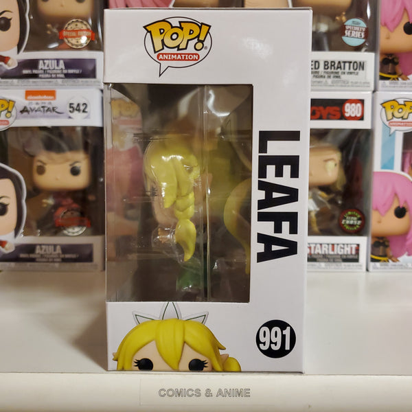 Signed Funko pop leafa newest