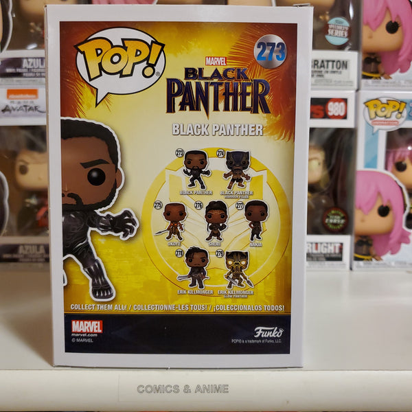 BLACK PANTHER MARVEL FUNKO POP BOX #273 – itluxecomics.com