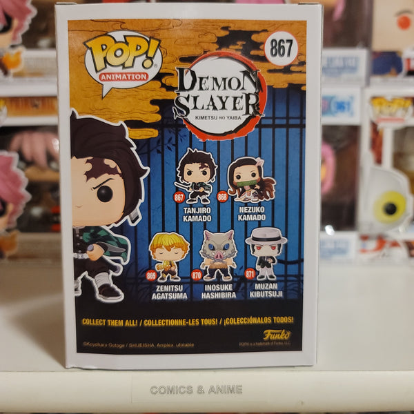 Funko Pop! Animation: Demon Slayer - Tanjiro Kamado 867 au meilleur prix sur Funko Pop! Animation: Demon Slayer - Tanjiro Kamado 867 au meilleur prix sur