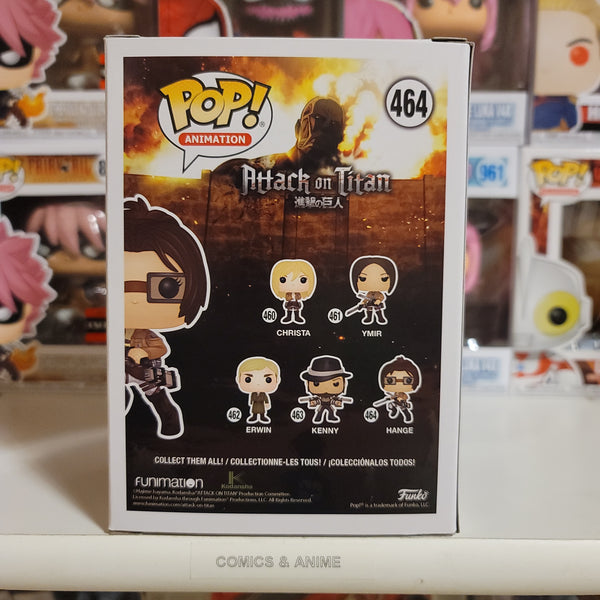 Funko Pop! Anime - Attack On Titan S3: Hange, Attacco dei Giganti Shingeki  464