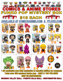 exclusive Funko pop Mystery box $18 each rebooted August 17th