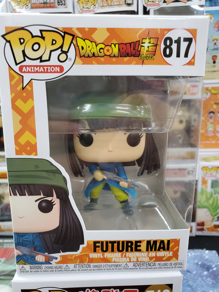 Funko Pop Animation Dragon Ball Z Future Mai #817 Vinyl Figure