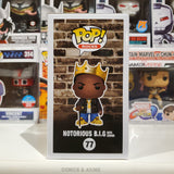 NOTORIOUS B.I.G. WITH CROWN FUNKO POP #77