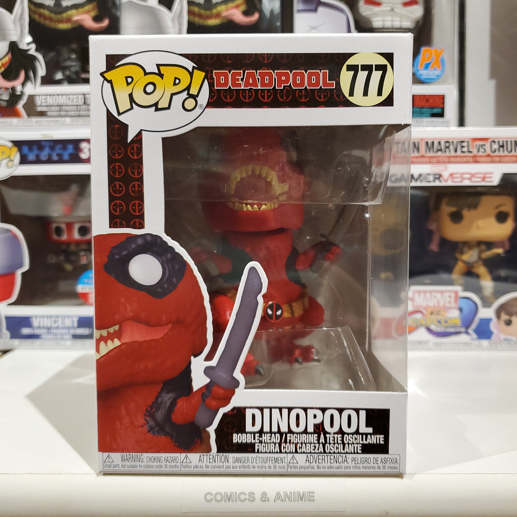 Dinopool Deadpool Funko Pop 777