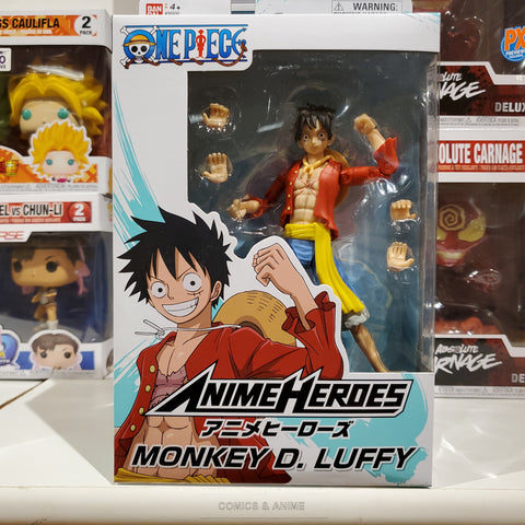 Bandai Anime Heroes: One Piece - Monkey D Luffy Version 2 Figura de Ac —  Distrito Max