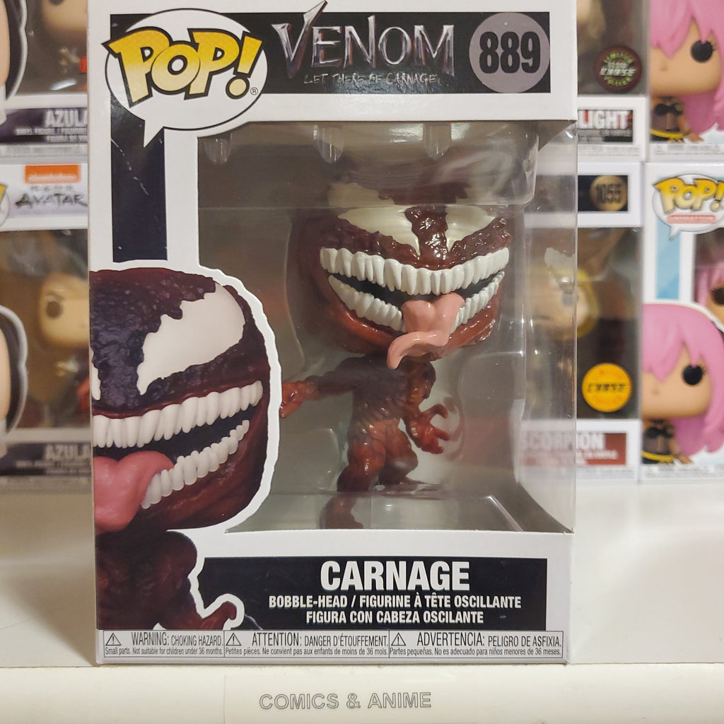 CARNAGE VENOM LET THERE BE CARNAGE FUNKO POP #889 – itluxecomics.com