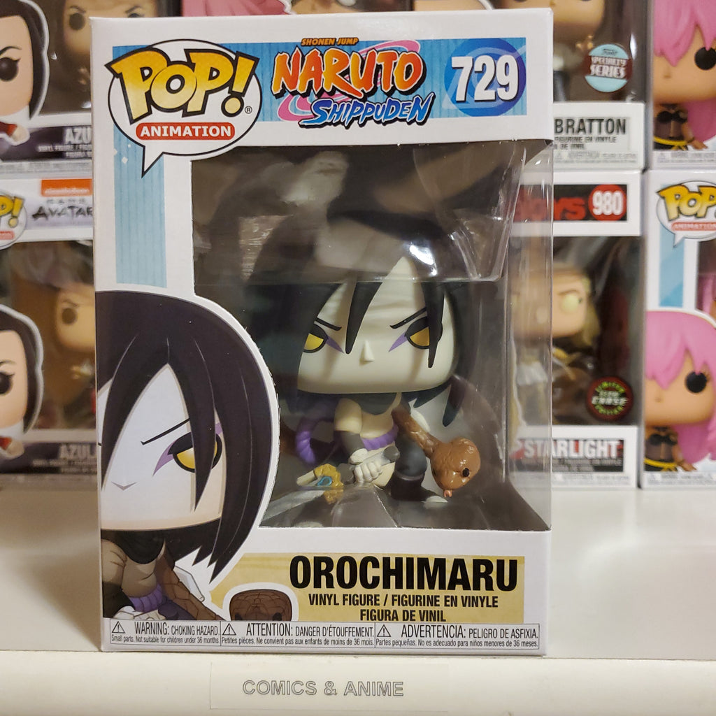 OROCHIMARU NARUTO SHIPPUDEN ANIMATION FUNKO POP BOX #729 – itluxecomics.com