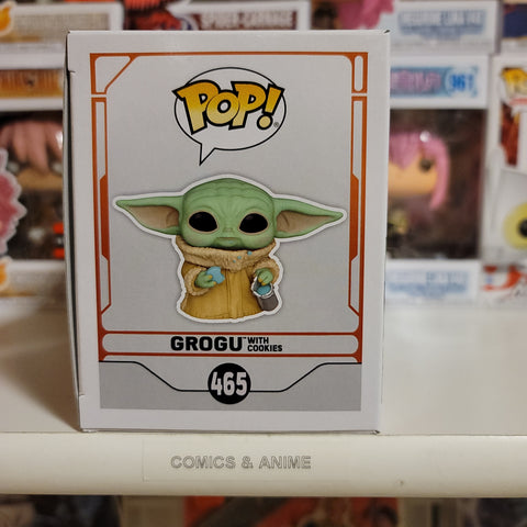 Funko Pop! Star Wars Grogu With Cookies Figure #465 - SS21 - DE