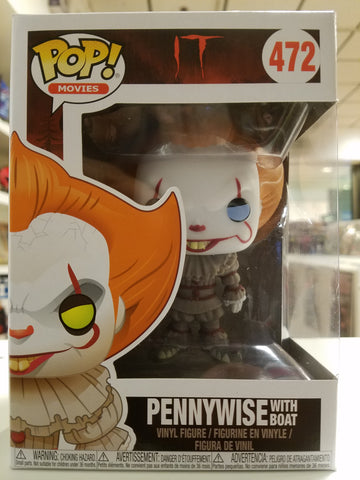 Pennywise with boat Movie Funko POP #472