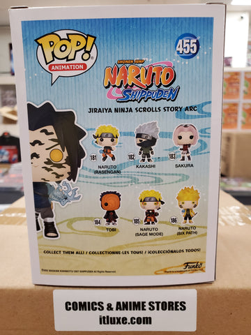 Funko Pop Naruto Sasuke with Curse Marks Convention Exclusive